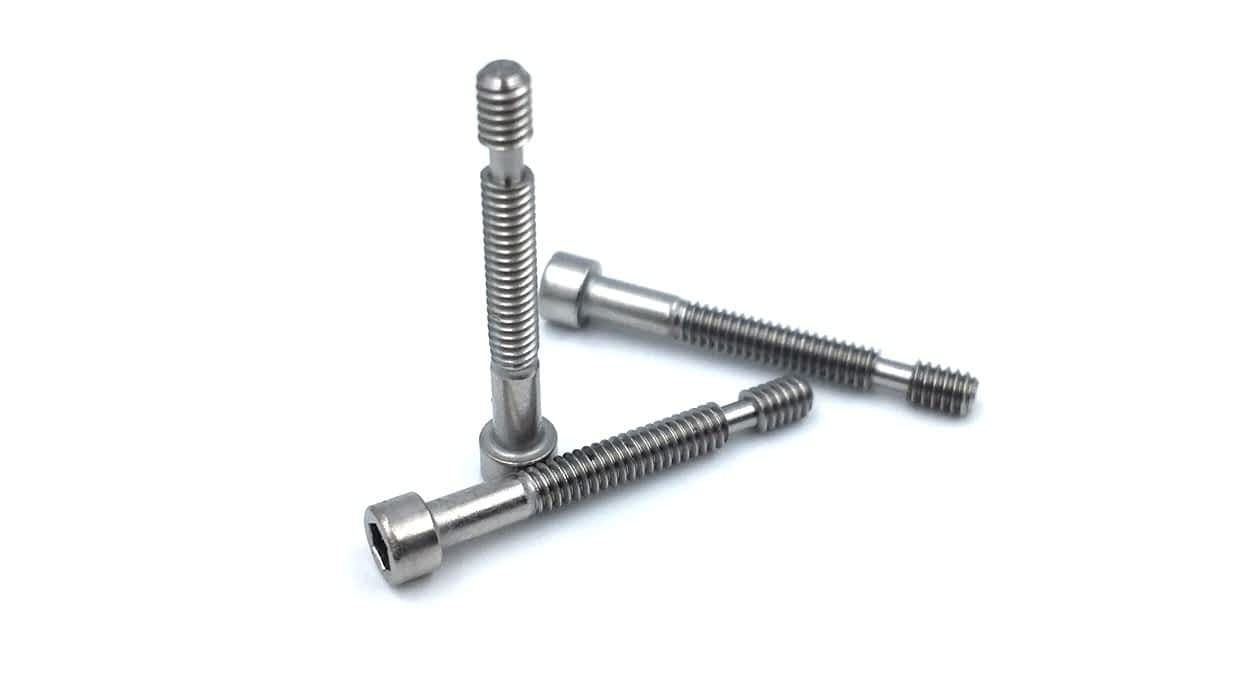 Custom Captive Shoulder Screws 188 Stainless Steel Material Engineered Custom Bolts & Screws