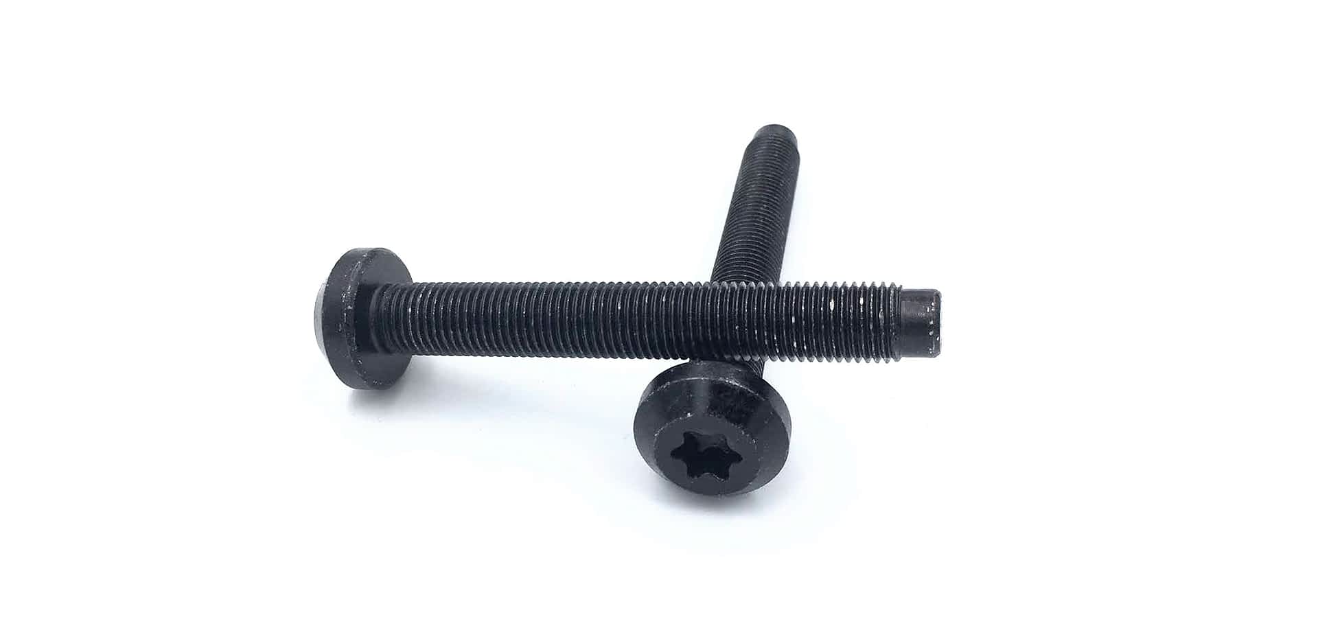 Custom Grade 8 Torx Round Head Bolts With Black Zinc Engineered