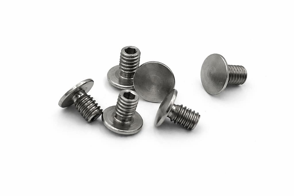 custom stainless steel reverse screws with hex socket drive on the point