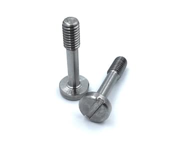 Custom 316 Stainless Captive Shoulder Screws – M4-0.7 Thread