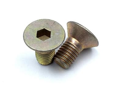 Custom 4037 Alloy Steel Flat Socket Head Screws With Cadmium Plating