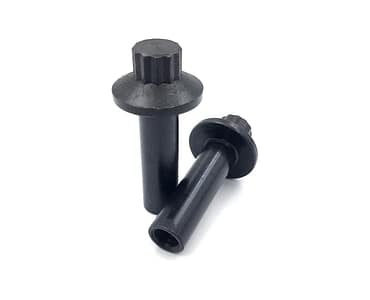 Custom 12 Point Flange Bolts With Internal 3/8-16 Thread