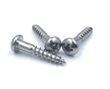 Custom 316 Stainless Round Head Shoulder Wood Screws
