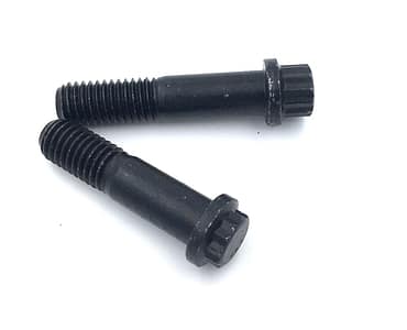 Custom Automotive 12-Point Flange Bolts With Zinc Flake Finish