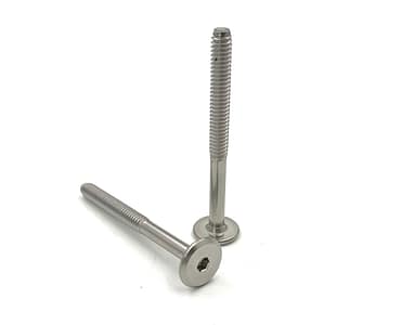 Custom Low Profile Stainless Flat Head Bolts