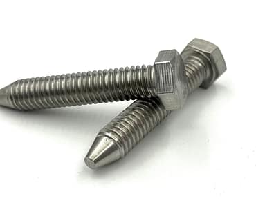 Custom Stainless Steel Cone Point Hex Bolts