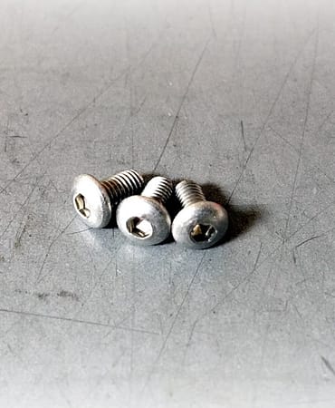 Custom Metric Button Socket Screws – M3 X 0.5 X 7.24MM