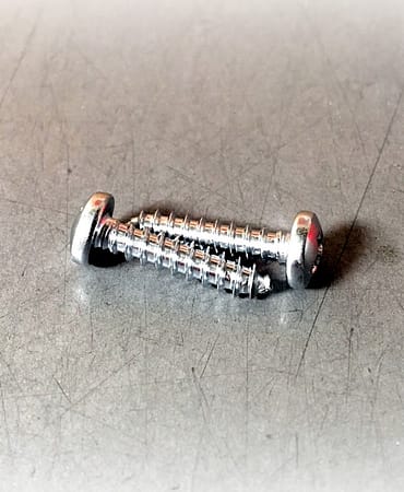 Custom Chrome Plated Pan Head Screws – 6 X 5/8 Phil Pan SMS