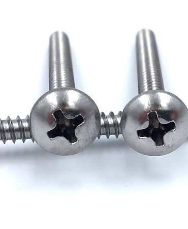 Custom Deep Recess Phillips Drive Sheet Metal Screws