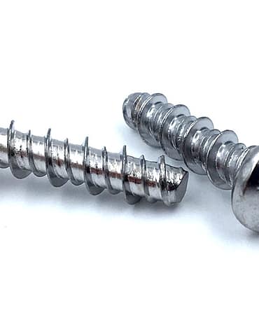 Chrome Plated Phil Pan Hi-Lo Screws – 316 Stainless