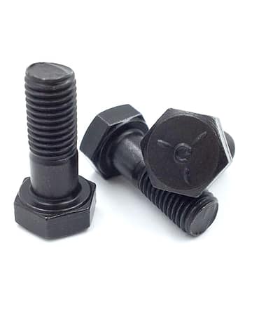 Custom Grade 5 Hex Cap Screws – 5/16-24 X .875 With Black Oxide Finish