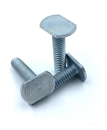 Custom Steel T-Bolts With Zinc Clear Finish – 8-32 X 3/4