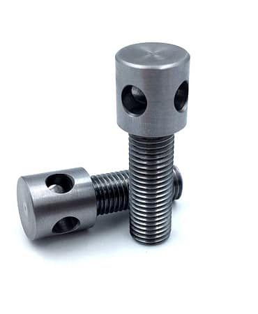 Custom Cross Drilled Thumb Screws – M10-1.25 X 25MM-30MM