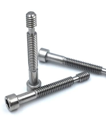 Custom Captive Shoulder Screws – 18-8 Stainless Steel Material