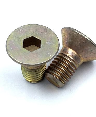 Custom 4037 Alloy Steel Flat Socket Head Screws With Cadmium Plating