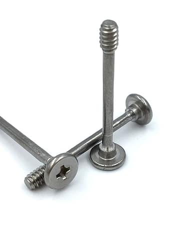 Custom Stainless Shoulder Captive Screws – Cold Drawn 303 SS