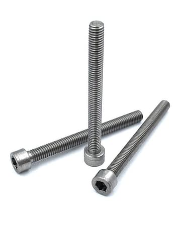 Custom Invar 36 Socket Head Screws – 10-32 X 2″