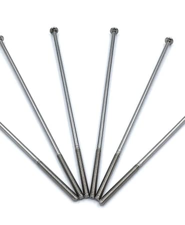 Custom Long Machine Screws – 302 Stainless Steel