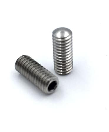 Custom Oval Point Set Screws – Metric