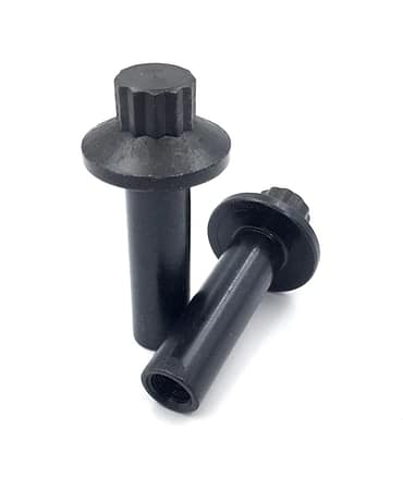 Custom 12 Point Flange Bolts With Internal 3/8-16 Thread